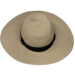Solar Escape Wide-Brim Hat with Black Band